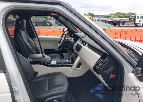 2016 Land Rover Range Rover 3.0L V6 Turbocharged Diesel Hse Td6 z USA, uszkodzony, nr VIN SALGS2KF9GA258617